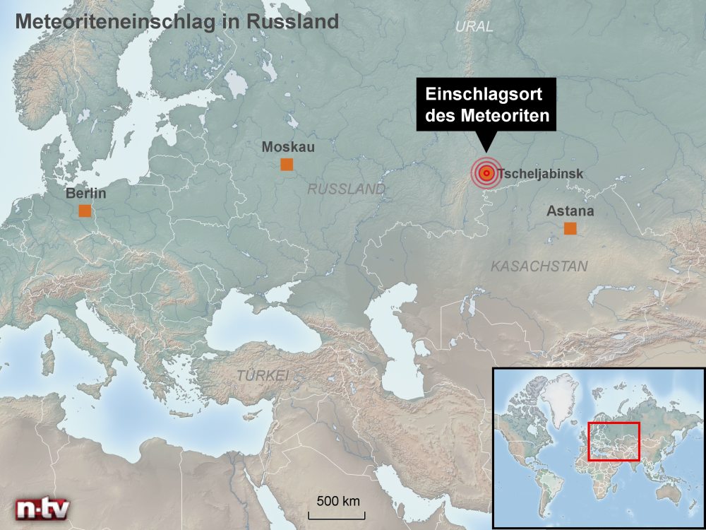 Meteoriteneinschlag-in-Russland