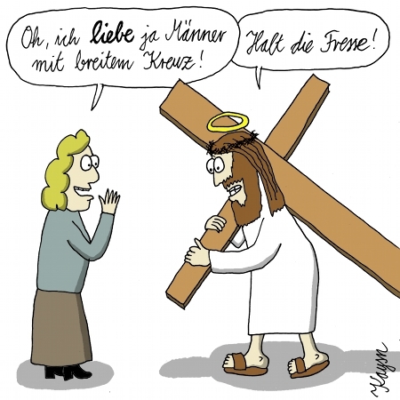 jesus sein kreuz 1714925