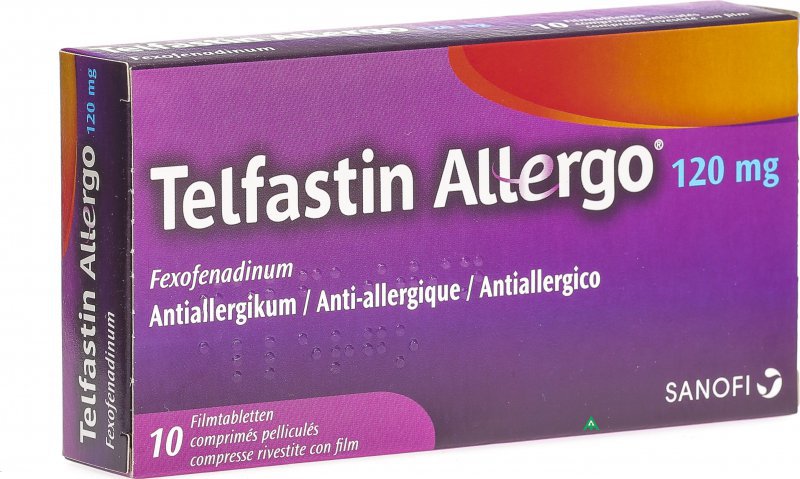 telfastin allergo 120mg 10 tabletten 800