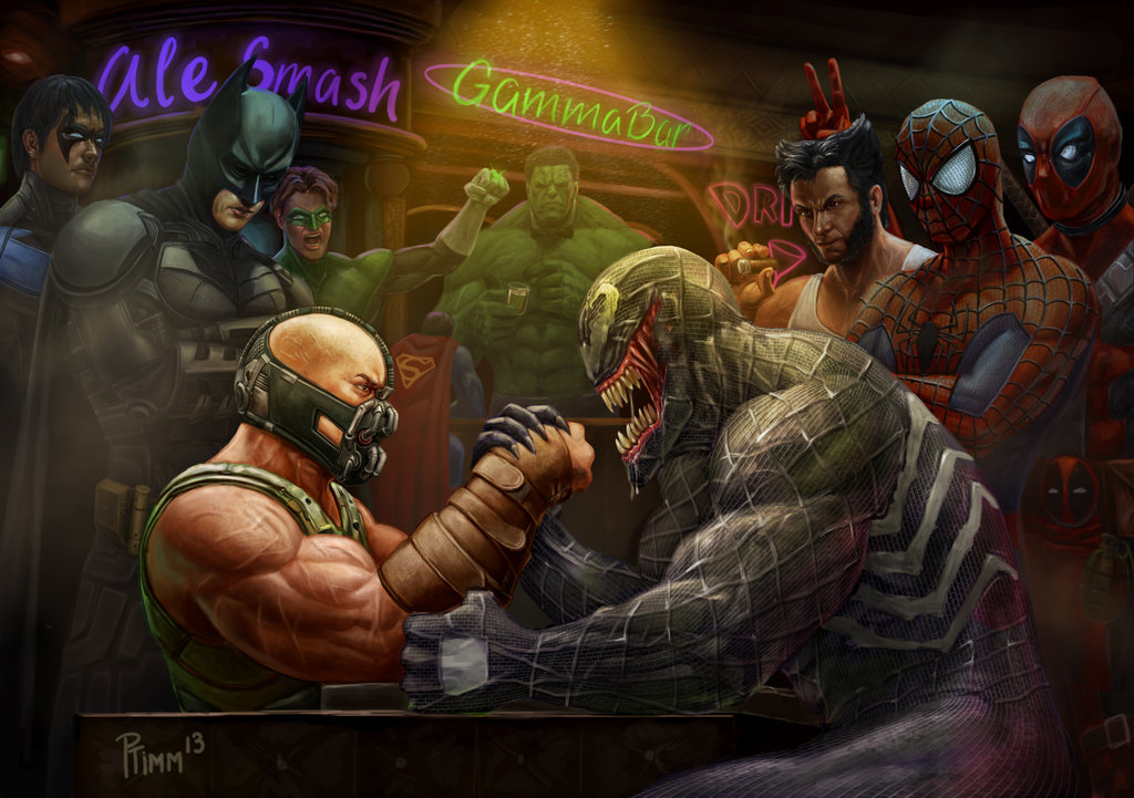 Bilder-Thread bane vs venom wrestling addiction by pt