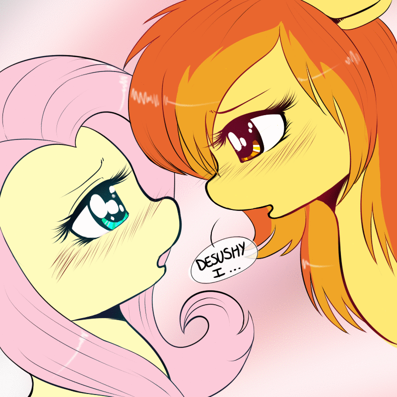 161486  safe fluttershy animated shippin