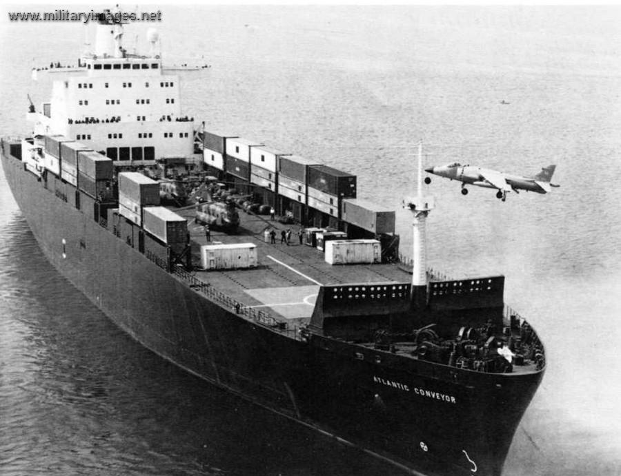 Falklands War Atlantic Conveyor