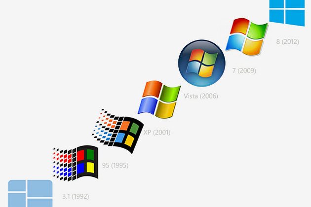 Microsoft Windows logo history