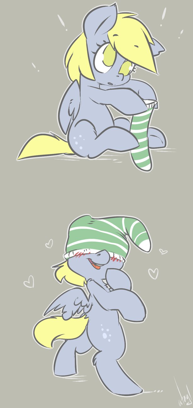 ponies in socks are sexy they say by atr