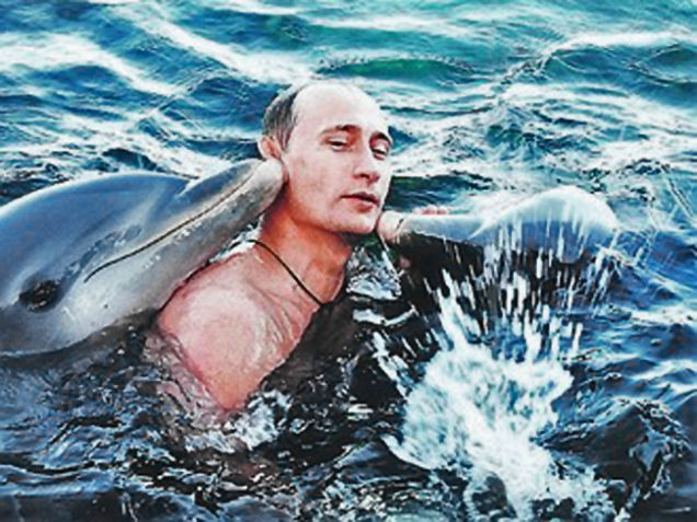 putin-dolphin