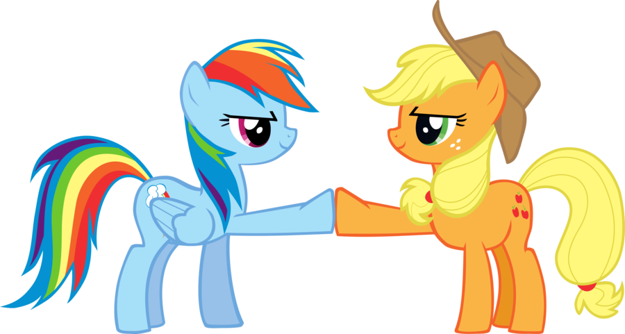 appledash   brohoof by extreme sonic-d4c