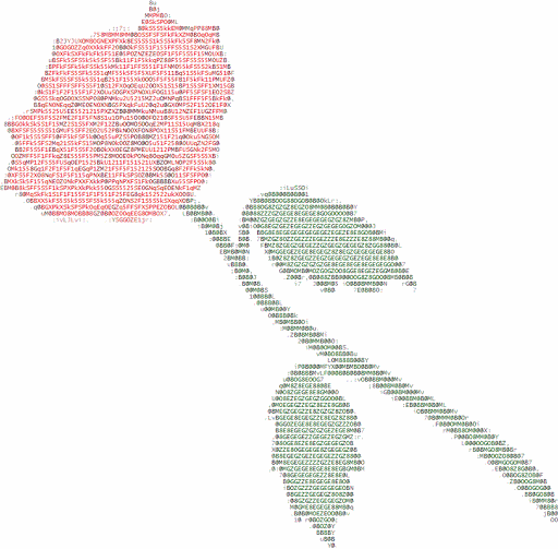 ASCII Rose