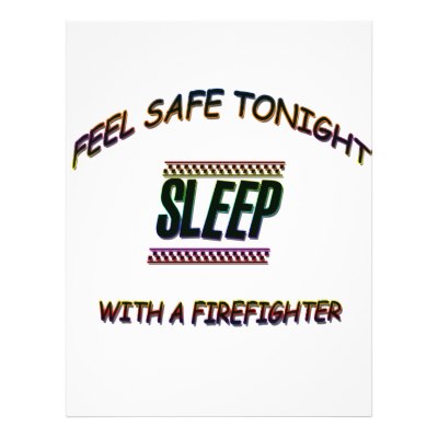 sleep with a firefighter flyer p24489180
