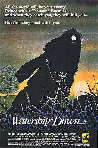 Movie poster watership down