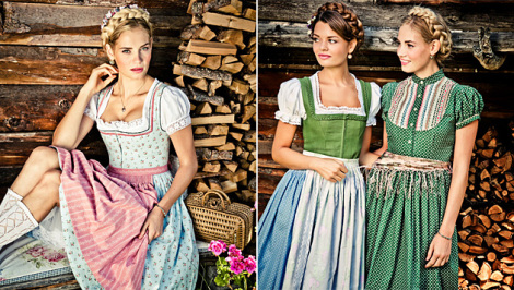 Die schoensten Dirndl-Trends fuer die Wi