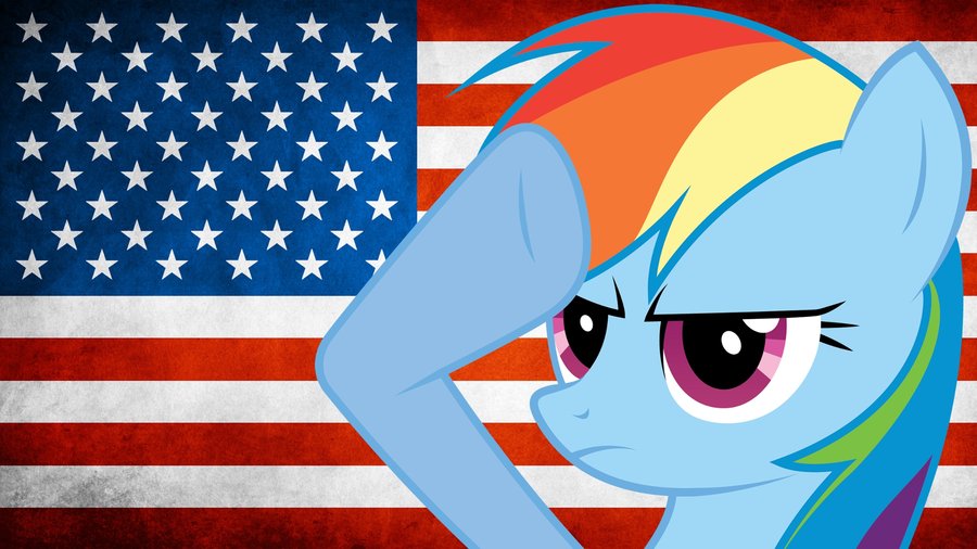 rainbow dash national pride wallpaper by