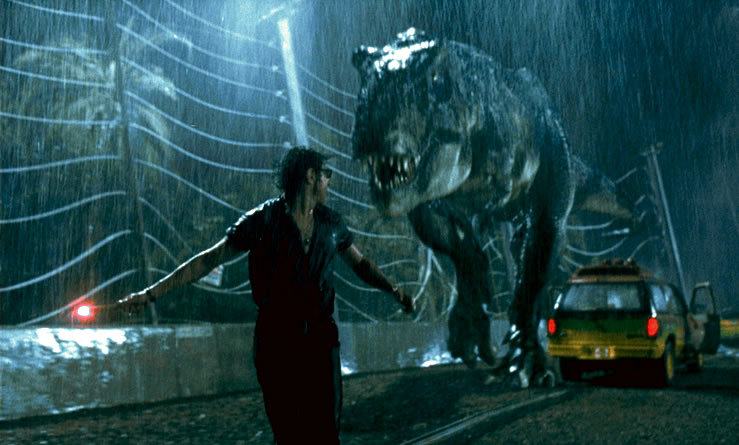 t rex jurassic park