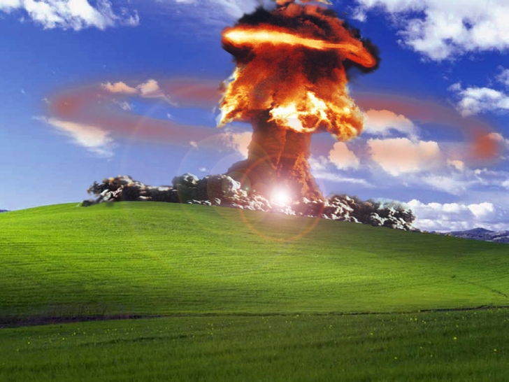 Bilder-Thread bombs bliss windows xp microsoft windows