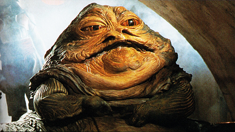 Jabba the Hutt in Return of the Jedi 281