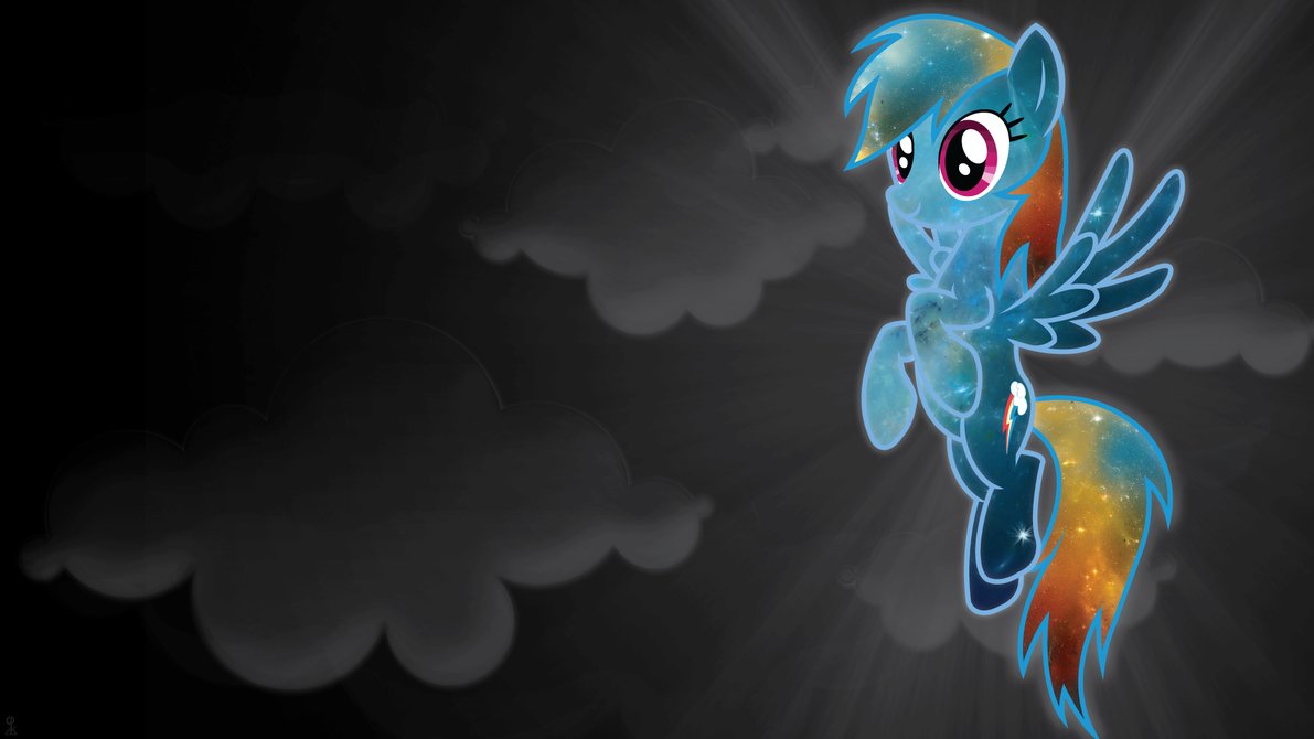 stellar rainbow dash wallpaper by chingy