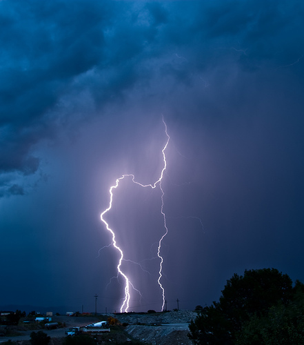 A Bright Lightning in the Blue Skies