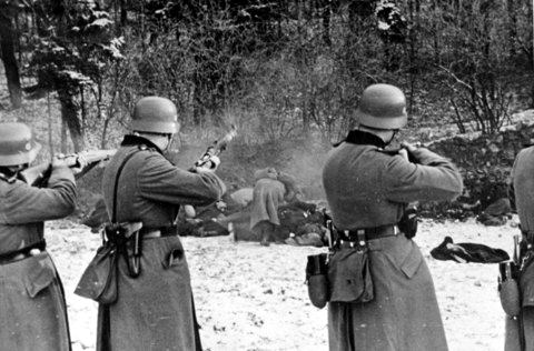 The Bochnia massacre German-occupied Pol