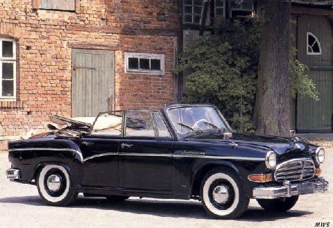 std 1956 sachsenring p240 cabriolet