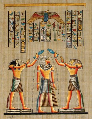 Papyrus Thot Ramses Horus
