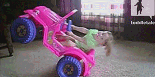 Bilder-Thread funny-girl-wheelie-toy-car-animated-gif-