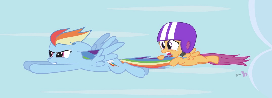scootaloo  s flying lesson by dm29-d4ss9