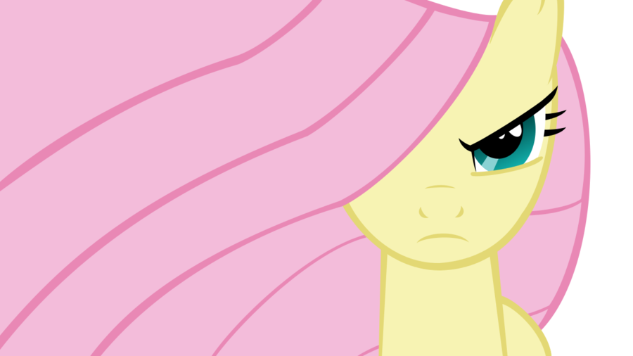 fluttershy srs face by buttsurgeon-d59x2