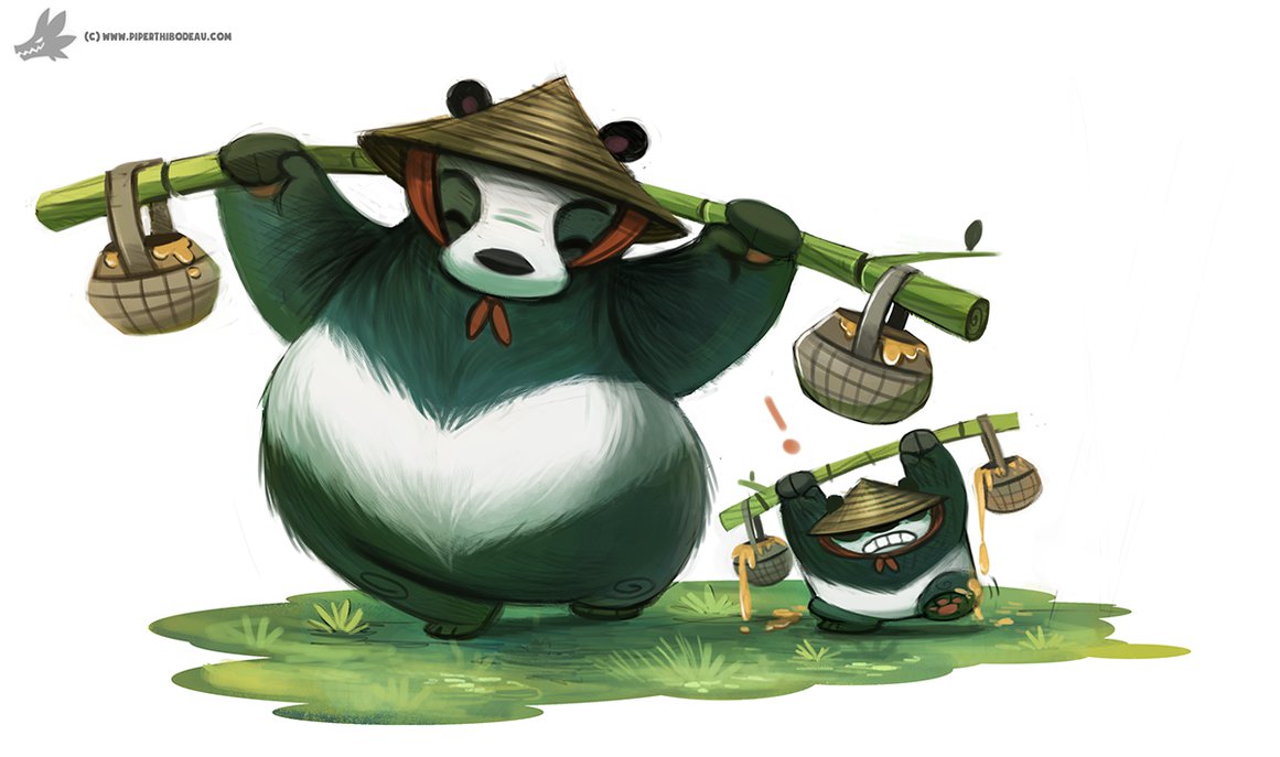 day 832  pandas by cryptid creations-d8k