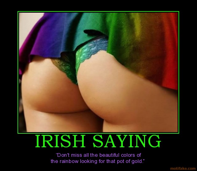 Bilder-Thread irish-saying-rainbows-butts-cute-demotiv