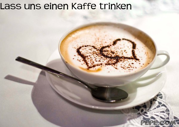 lass uns einen kaffe trinken 0