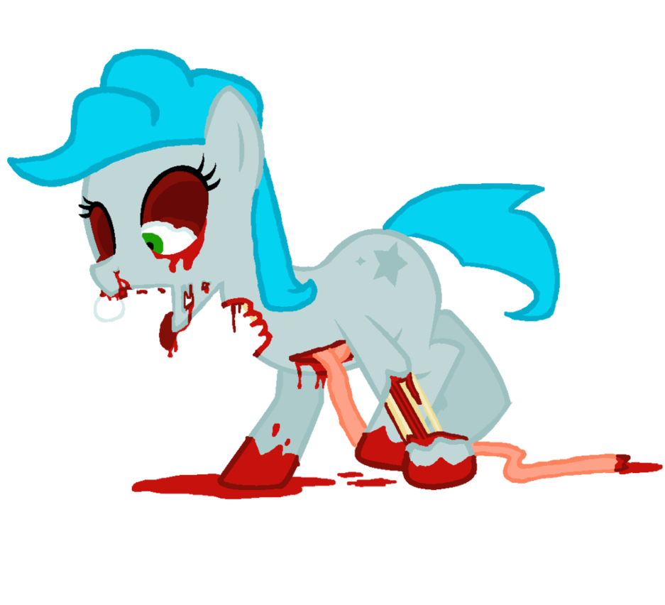 zombiepony 1 by dekujunge d7x1evx