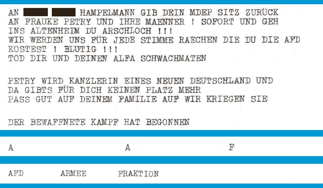 t13286d Drohbrief-1-Montage-AfD-blau