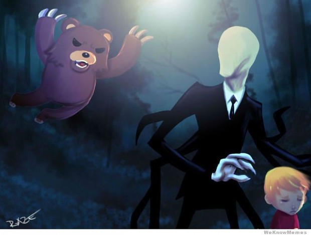 pedo-bear-vs-slender-man