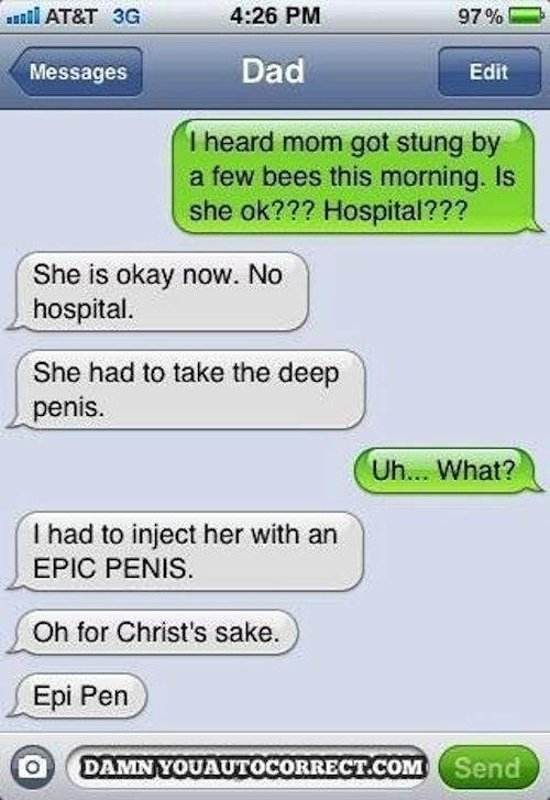 funniest autocorrect fails of 2012 640 h