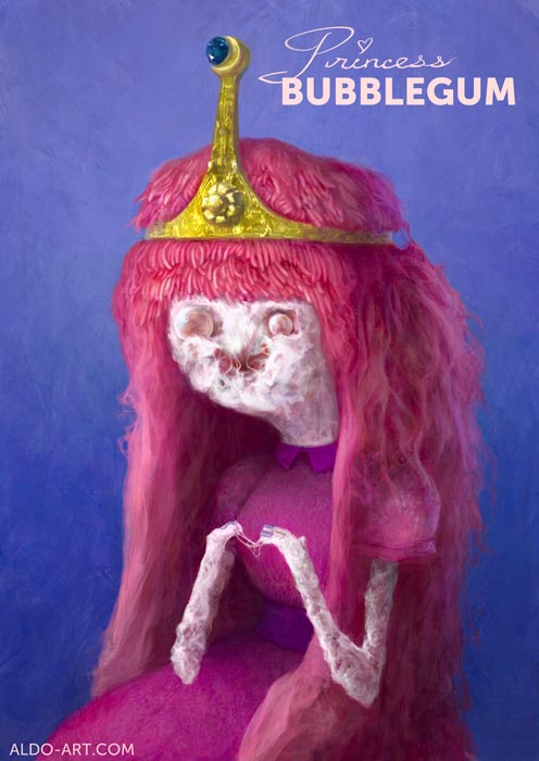 princess bubblegum by notgf3-d4prw96