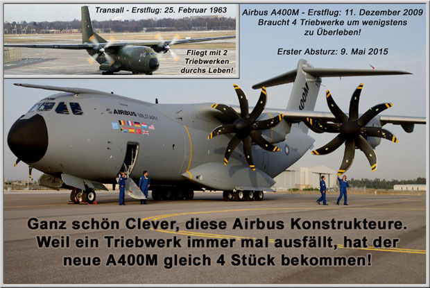 A400M von der Leyen Litauen Triebwerksau