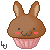 free avatar bunny cupcake by ooluccianao