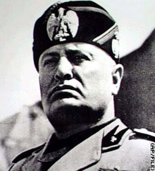 Mussolini mug