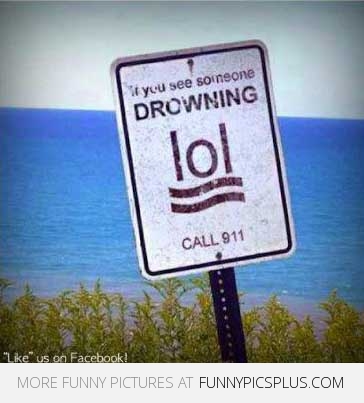 drowning-lol-sign-funny
