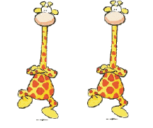 dancing giraffees