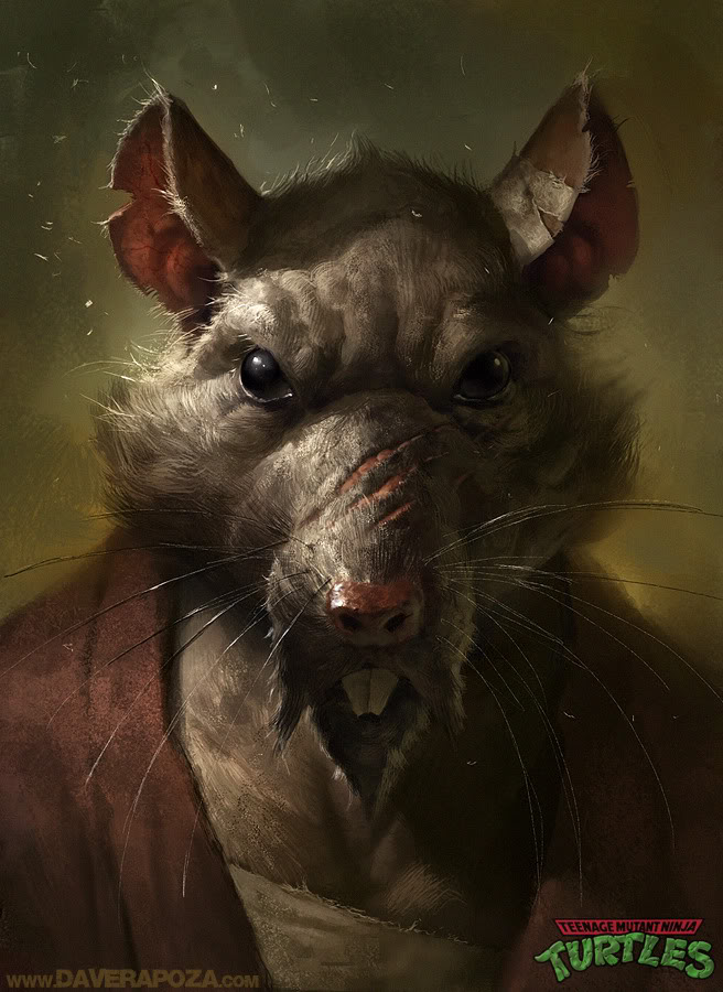 Splinter Dave Rapoza TMNT 2