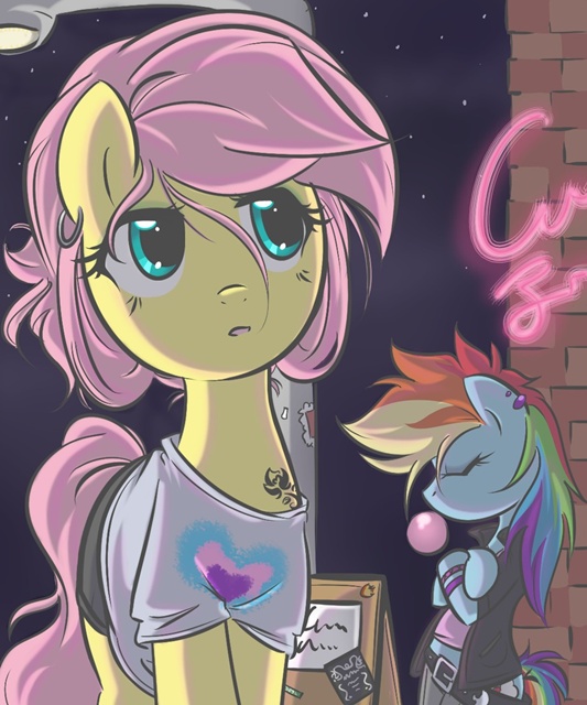 Fluttershy-Rainbow-Dash-my-little-pony-f