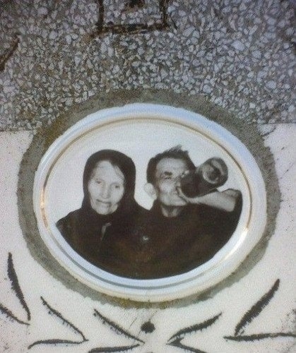 Bilder-Thread just-a-picture-on-russian-gravestone
