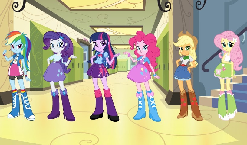 Equestria Girls February 10 2013 charact