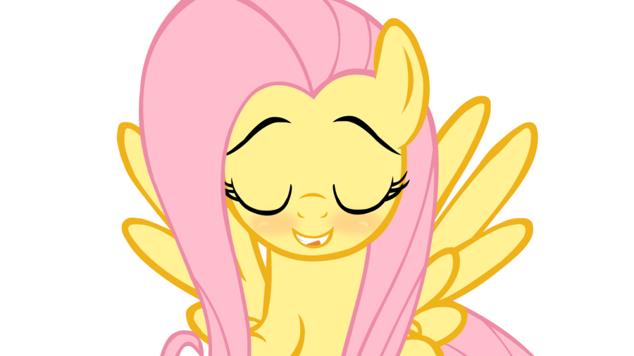 fluttershy is satisfied by xgamergirl3-d