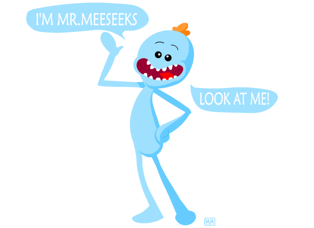 meeseeks by michaelogicalm-d77a0fl