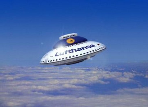 tc91aa6 Lufthansa UFO