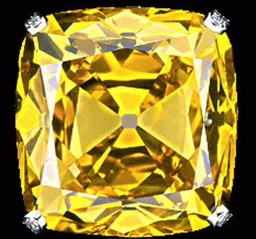 the fancy vivid yellow deepdene diamond.