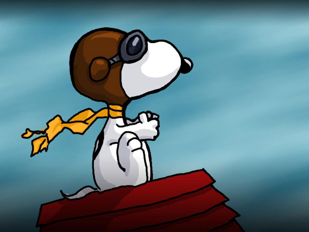 snoopy aviator