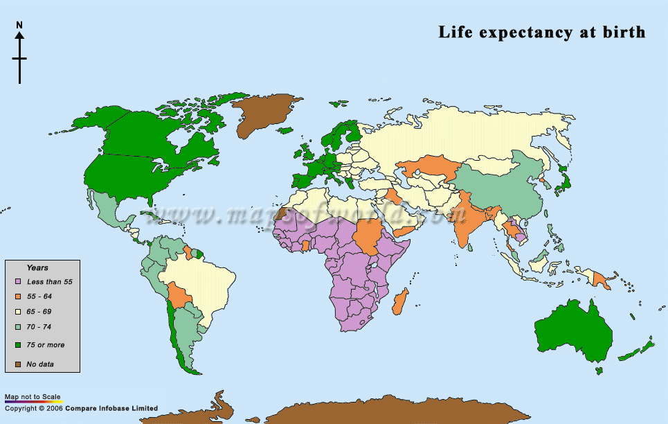 welt-lebenserwartung-landkarte