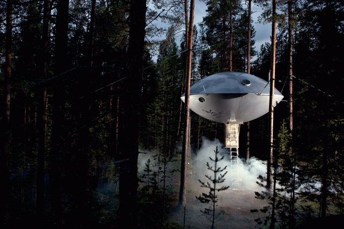 Ufo-Baumhaus